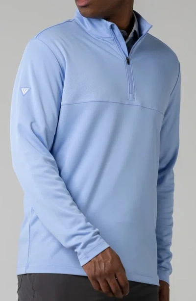 Levelwear Quarter Zip Pullover In Blue