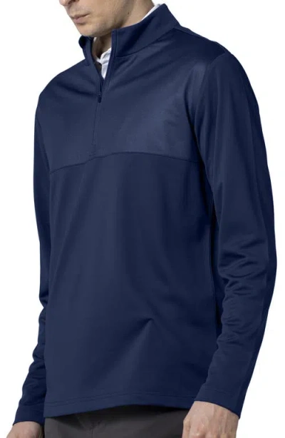 Levelwear Quarter Zip Pullover In Blue