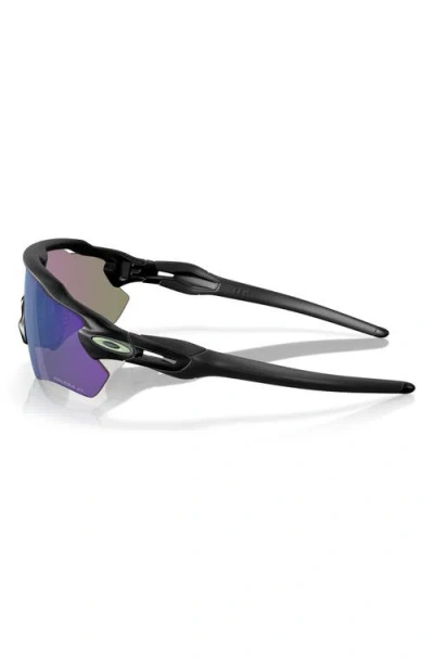 Oakley Womens Black Oo9208 Radar Ev Path Shield-frame Acetate Sunglasses