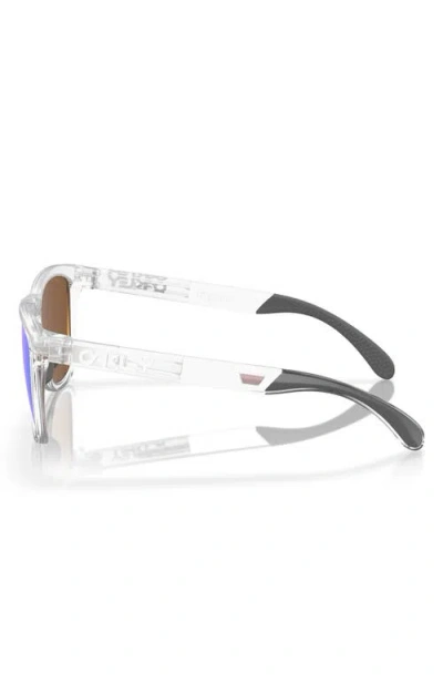 Oakley Frogskins Square-frame Sunglasses In Matte Clear
