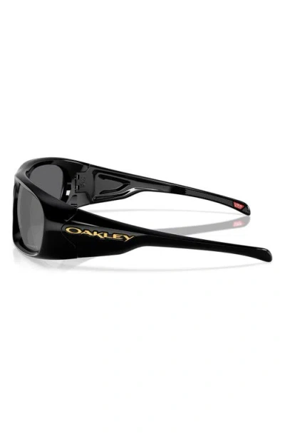 Oakley Men's Oo9491 Rectangular Sunglasses In Black
