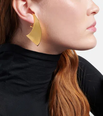Alaïa Hook And Loop Earrings In Pink
