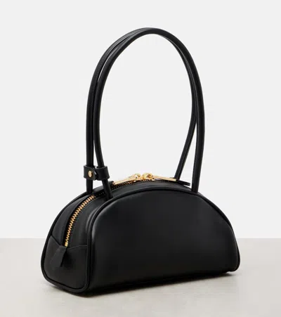 Miu Miu Black Calf Leather Bos Taurus Shoulder Bag