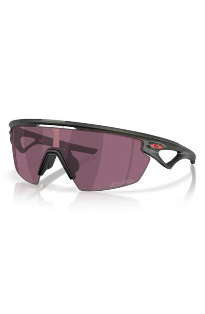 Oakley Sphaera Logo-engraved Sunglasses In Black