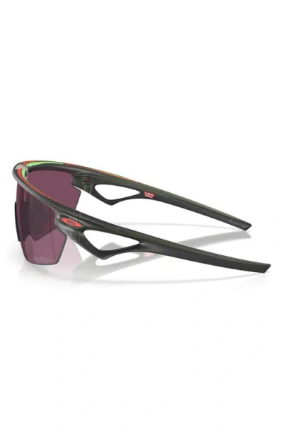 Oakley Sphaera Logo-engraved Sunglasses In Black