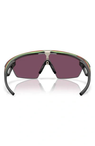 Oakley Sphaera Logo-engraved Sunglasses In Black