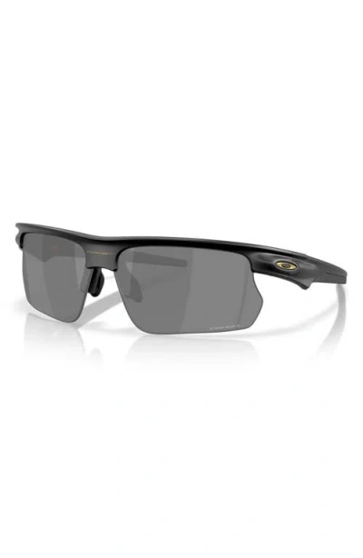 Oakley Bisphaera Speed Rectangular Sunglasses In Black