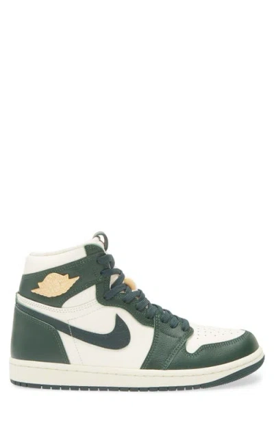 Jordan Air  1 Retro High Basketball Sneaker In Green