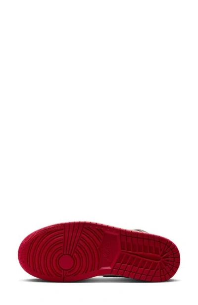 Jordan Air  1 Mid Sneaker In Red