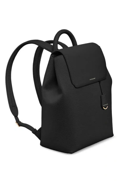 Maison De Sabre Medium Soft Backpack In Black