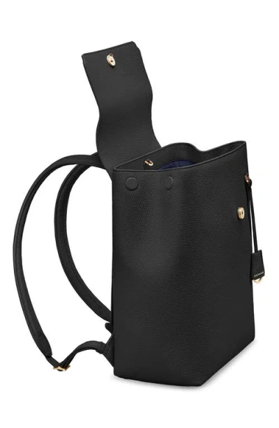 Maison De Sabre Medium Soft Backpack In Black