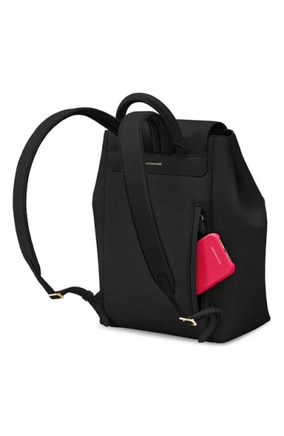 Maison De Sabre Medium Soft Backpack In Black