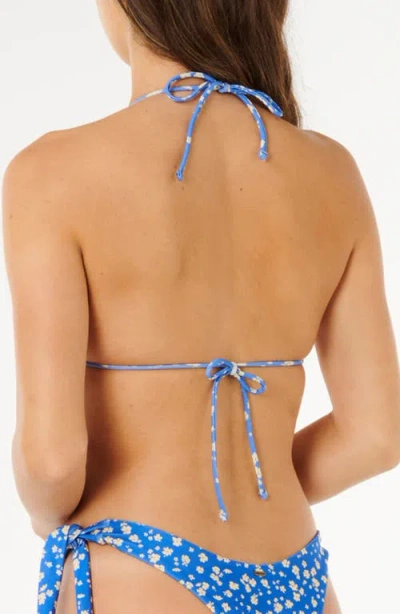 Rip Curl Surf Slider Triangle Bikini Top In Multi