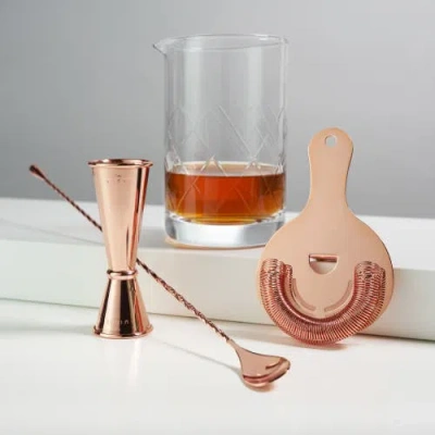 Viski 4-piece Barware Set In Multi