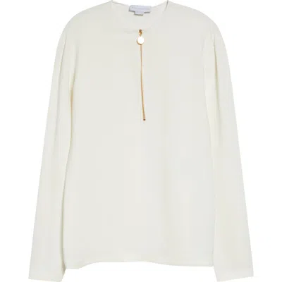 Stella Mccartney Iconic Zip Detail Top In Multi