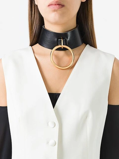 Shop Absidem Jolene Collar Choker In Black