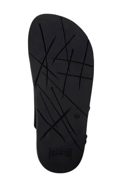 Camper Lluc Buckle-strap Sandals In Black