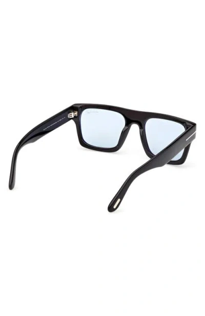 Tom Ford Ft1337 Rectangular Frame Sunglasses In Black