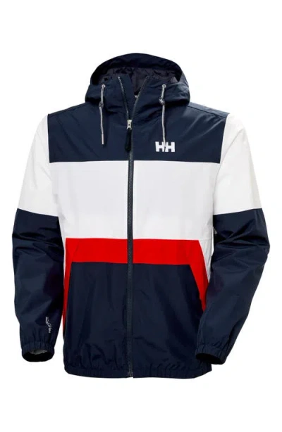 Helly Hansen Koster Waterproof Rain Jacket In Multi