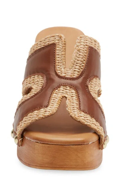 Chocolat Blu Mae Platform Sandal In Brown