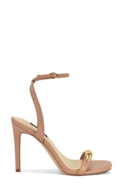 Nine West Props Ankle Strap Sandal In Neutral