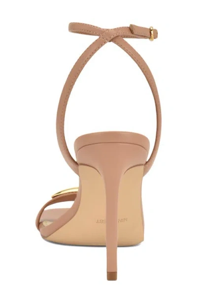 Nine West Props Ankle Strap Sandal In Neutral