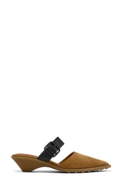 Camper Anita Buckle-detail Mules In Brown