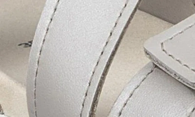 Ecco Soft Cross Strap Sandal In Neutral