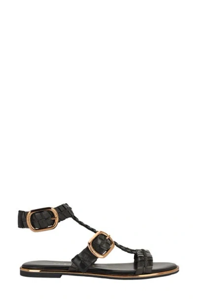 Guess Lylnet Ankle Strap Sandal In Multi