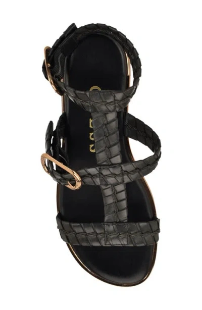 Guess Lylnet Ankle Strap Sandal In Multi