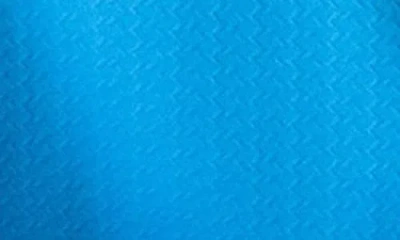 Deke Links Jacquard Quarter Zip Pullover In Blue