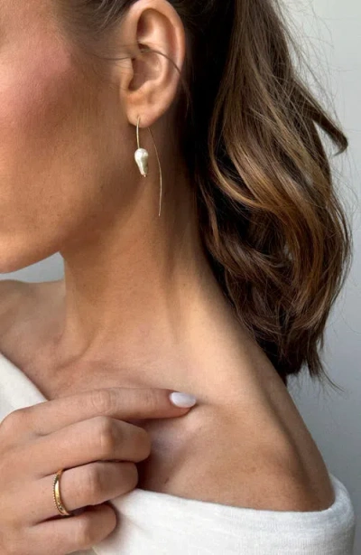 Baublebar Teagan Threaded Glass Pearl Earrings In Multi