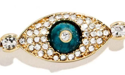 Baublebar Iris Evil Eye Tennis Bracelet In Gold