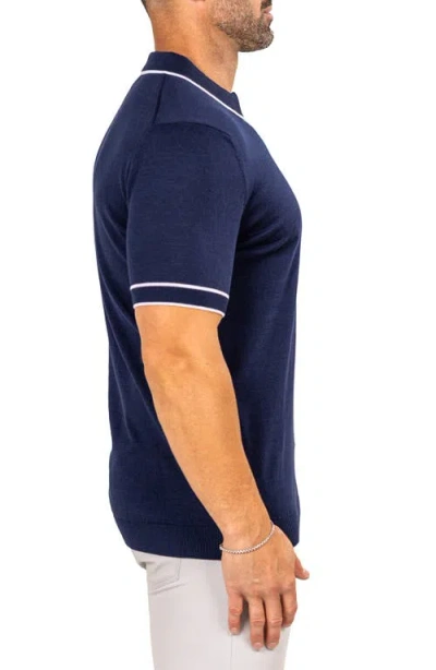 Maceoo Marthy Blue Polo In Blue