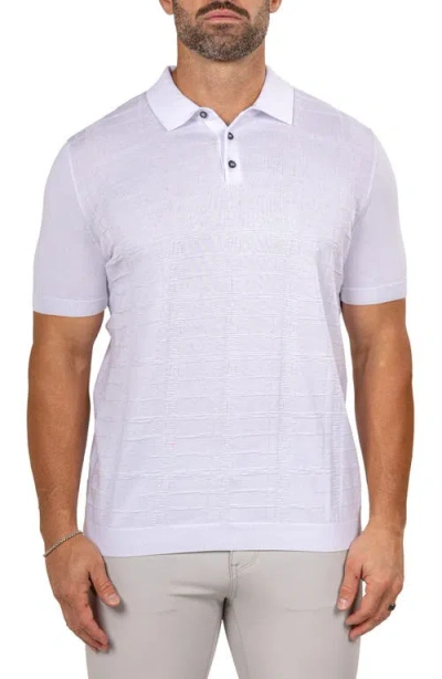 Maceoo Marthy White Polo In White