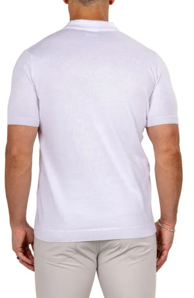 Maceoo Marthy White Polo In White