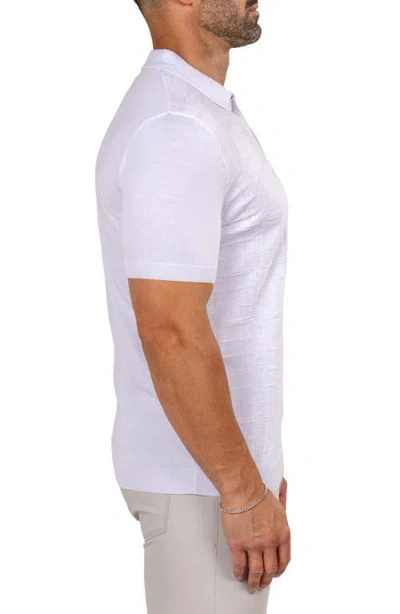 Maceoo Marthy White Polo In White