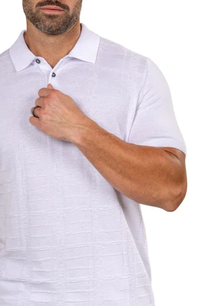 Maceoo Marthy White Polo In White