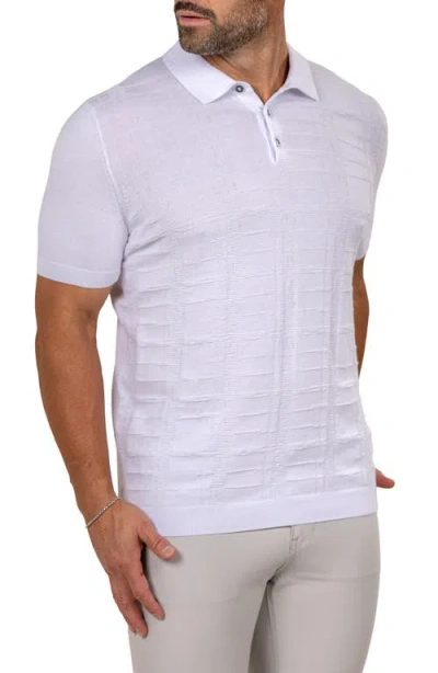 Maceoo Marthy White Polo In White
