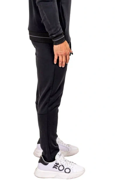Maceoo Marthyr Drawstring Joggers In Black