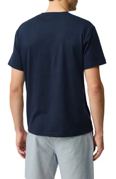 Rodd & Gunn The Gunn Tee 2.0 Sports Fit Cotton T-shirt In Blue