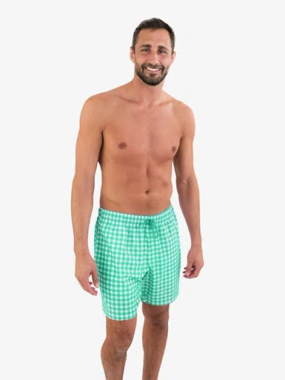 Ruggedbutts Stretch Swim Trunks In Green
