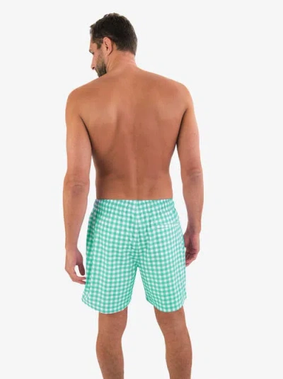 Ruggedbutts Stretch Swim Trunks In Green