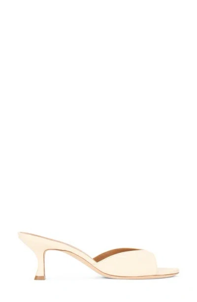 Staud Off-white Brigitte Mules In Multi