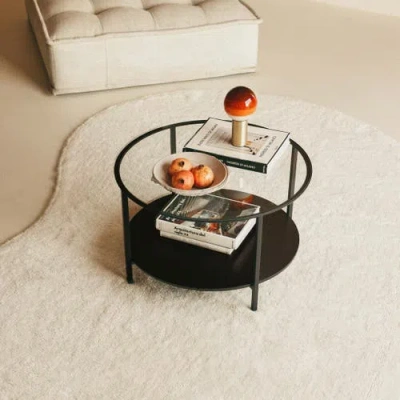 Lorena Canals Woolable Rug Silhouette Natural In Gray