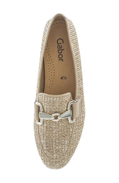 Gabor Woven Bit Loafer In Multi