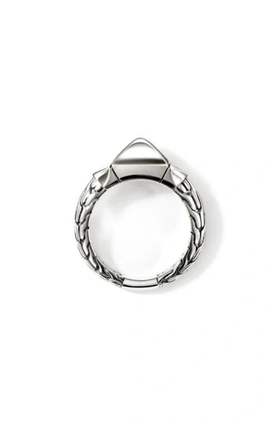 John Hardy Icon Stud Ring In Metallic