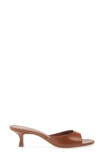 Mango Sandy Sandal In Brown