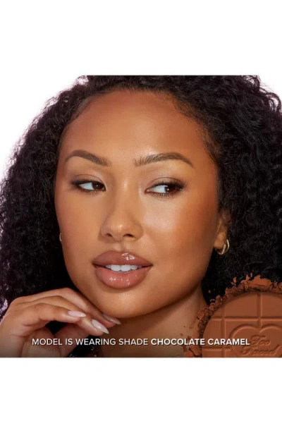 Too Faced Chocolate Soleil Matte Blurring Bronzer In Brown