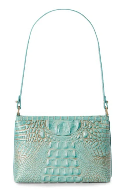 Brahmin Lorelei Croc Embossed Leather Shoulder Bag In Pattern